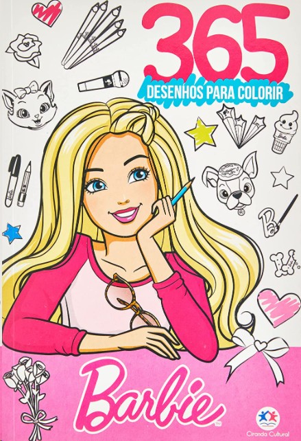 Barbie: 365 Desenhos Para Colorir