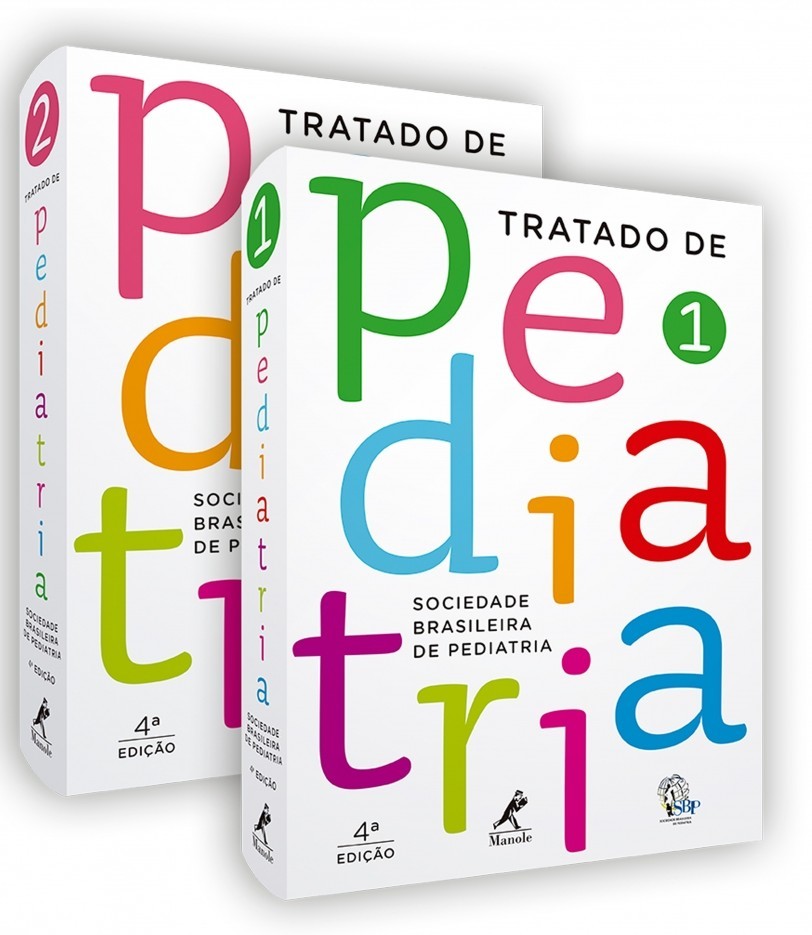 Tratado De Pediatria: 2 Volumes - Sociedade Brasileira De Pediatria