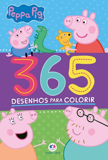 Peppa Pig: 365 Desenhos Para Colorir